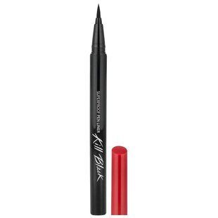 Clio, Superproof Pen Liner, Kill Black, 01 Black, 0.01 fl oz (0.55ml)