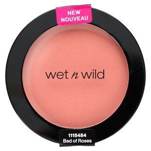 wet n wild, Color Icon, Blush, 115484 Bed of Roses, 0.21 oz (6 g)