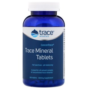 Микроэлементы Trace Minerals Research (ConcenTrace Trace Mineral Tablets) 300 таблеток купить в Киеве и Украине