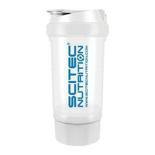 Scitec Nutrition, Scitec Shaker 500 Travel, 500 ml, white купить в Киеве и Украине