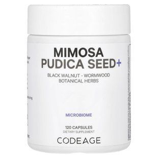 Насіння мімози Антипаразитарний комплекс CodeAge (Mimosa Pudica Seed) 120 капсул