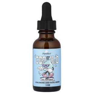 Hello Purifect, CEO of H2O, Hyaluronic Acid Facial Serum, 1 fl oz (30 ml)