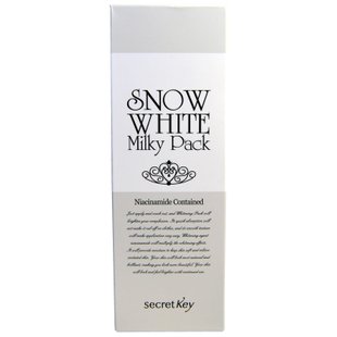 Отбеливающий молочный крем (Snow White Milky Pack), Secret Key, 200 г купить в Киеве и Украине