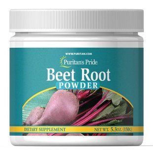 Экстракт свеклы порошок, Beet Root Powder, Puritan's Pride, 150 грам купить в Киеве и Украине