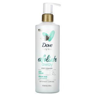 Dove, Body Love, Exfoliate Away Body Cleanser, 17.5 fl oz (517 ml) купить в Киеве и Украине