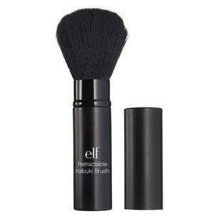 Retractable kabuki brush from the Studio series, E.L.F. Cosmetics, 1 brush.