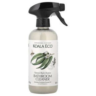 Koala Eco, натуральний багатоцільовий засіб для чищення ванної кімнати, ефірна олія, австралійський евкаліпт, 500 мл (16,9 рідк. унції)