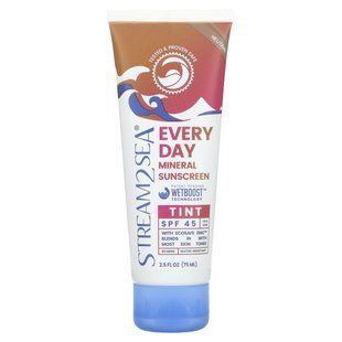 Stream2Sea, Everyday Mineral Sunscreen Tint, SPF 45, Neutral , 2.5 fl oz (75 ml) купить в Киеве и Украине