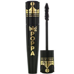 Mascara for eyelashes Big Poppa, Blackest Black, 0.33 fluid ounces (10 ml)
