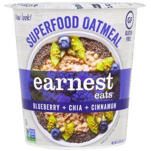 Вівсяна каша з чорницею Чіа і корицею Earnest Eats 67 г