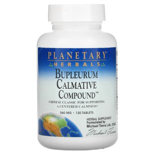 Володушка Planetary Herbals (Bupleurum Calmative Compound) 550 мг 120 таблеток купить в Киеве и Украине