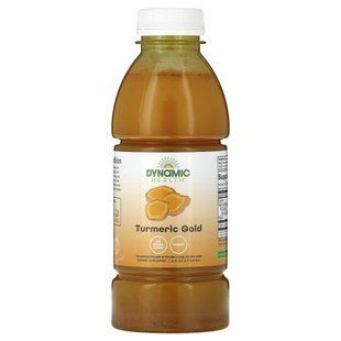 Куркума золото, 100% сок куркумы, Dynamic Health Laboratories, 473 мл купить в Киеве и Украине