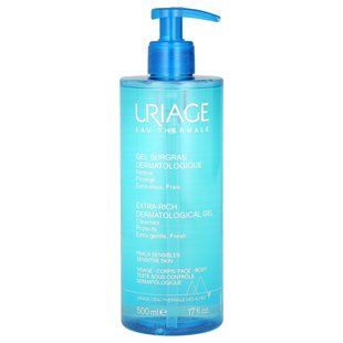 Дерматологічний гель, Extra-Rich Dermatological Gel, Uriage, 500 мл