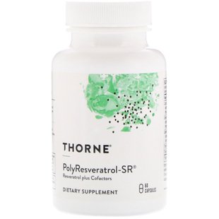 Полиресвератрол Thorne Research (PolyResveratrol-SR) 60 капсул купить в Киеве и Украине