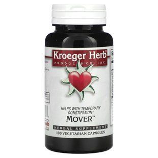 Kroeger Herb Co, Mover, 100 вегетаріанських капсул