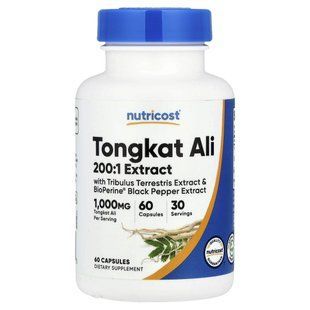 Nutricost, Tongkat Ali, 60 Capsules