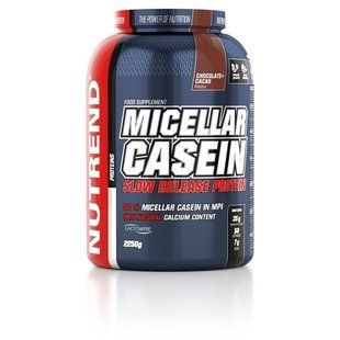 Мицеллярный казеин шоколад-какао Nutrend (Micellar Casein) 2,25 кг купить в Киеве и Украине