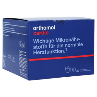 Orthomol Cardio, Ортомол Кардио 30 дней (порошок/таблетки/капсулы) купить в Киеве и Украине