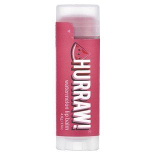Hurraw! Balm, Lip Balm, Watermelon, 0.17 oz (4.8 g) купить в Киеве и Украине