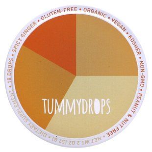 Tummydrops, Пряний імбир, 18 крапель