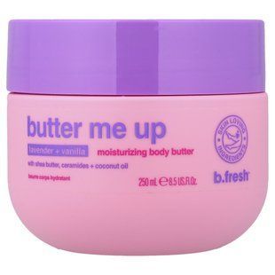 b.fresh, Butter Me Up, увлажняющее масло для тела, лаванда и ваниль, 250 мл (8,5 жидк. унции) купить в Киеве и Украине