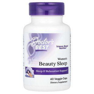 Комплекс для красоты и сну для женщин Doctor's Best (Beauty Sleep) 60 веганских капсул купить в Киеве и Украине