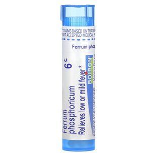 Фосфат заліза 6C, Boiron, Single Remedies, 80 гранул