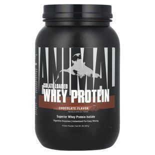 Animal, Isolated Loaded Whey Protein Powder, Chocolate, 2 lb (907 g) купить в Киеве и Украине