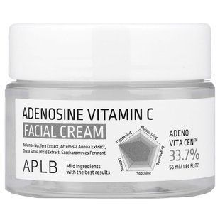 APLB, Adenosine Vitamin C Facial Cream , 1.86 fl oz (55 ml)