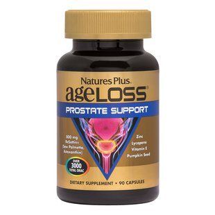 Комплекс для підтримки здоров'я простати, AgeLoss Prostate Support, Natures Plus, 90 капсул