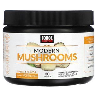 Force Factor, Modern Mushrooms, ваніль, 94,77 г (3,34 унції)