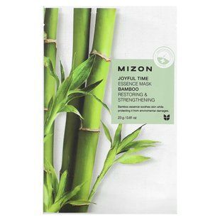 Mizon, Joyful Time Essence Beauty Mask, Bamboo, 1 Sheet, 0.81 oz (23 g) купить в Киеве и Украине