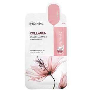 MEDIHEAL, Collagen, Essential Beauty Mask, 1 Sheet, 0.81 fl oz (24 ml) купить в Киеве и Украине