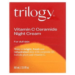 Trilogy, Vitamin C Ceramide Night Cream, 2 fl oz (60 ml) купить в Киеве и Украине