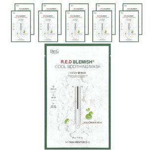 Dr. G, R.E.D Blemish, Cool Soothing Beauty Mask, 10 Masks, 1.05 oz (30 g) Each