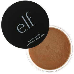 ELF, Halo Glow Setting Powder, medium beige, 0.24 ounces (6.8 g)