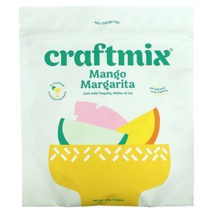 Craftmix, Cocktail Mix Packets, Mango Margarita, 12 Packets, 2.96 oz (84 g) купить в Киеве и Украине