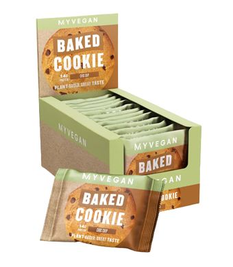 Запеченное печенье шоколадная стружка Myprotein (Baked Cookie) 12х75 г купить в Киеве и Украине