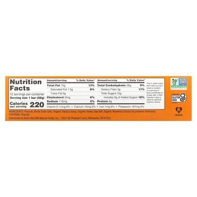 Bob's Red Mill, Bob's Bar, Peanut Butter, Honey & Oats , 12 Bars, 1.76 oz (50 g) Each купить в Киеве и Украине