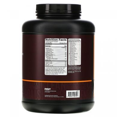RSP Nutrition, IsoLean, hydrolyzed whey protein isolate, EAA and BCAA, chocolate, 2268 g (5 pounds).