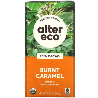Шоколад з карамеллю органік Alter Eco (Chocolate) 80 г