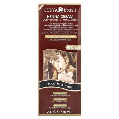 Краска для волос черный Surya Brasil (Hair Color) 70 мл купить в Киеве и Украине