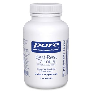 Добавка для покращення сну Pure Encapsulations (Best-Rest Formula) 120 капсул