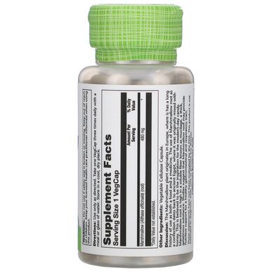 Алтей аптечний, Marshmallow, Solaray, 480 мг, 100 вегетаріанських капсул