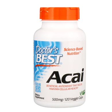 Асаї Doctor's Best (Acai) 500 мг 120 капсул