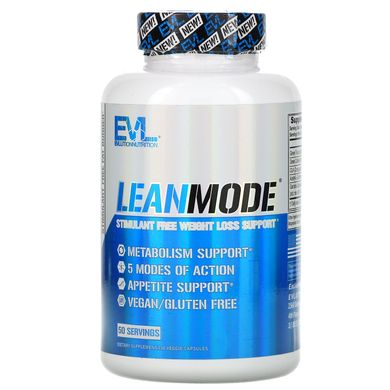 Спалювач жиру без стимуляторів EVLution Nutrition (LeanMode) 150 капсул