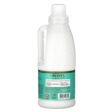 Кондиционер для белья c ароматом базилика Mrs. Meyers Clean Day (Fabric Softener) 946 мл купить в Киеве и Украине