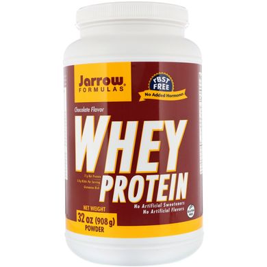 Сироватковий протеїн шоколад Jarrow Formulas (Whey Protein) 908 г