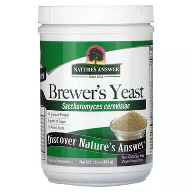 Пивные дрожжи, Brewer's Yeast, Nature's Answer, 454 гр купить в Киеве и Украине