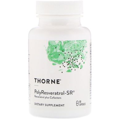 Поліресвератрол Thorne Research (PolyResveratrol-SR) 60 капсул